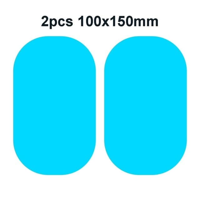 2/4Pcs Car Side Rearview Mirror Waterproof Anti-Fog Film Side Window Glass Film Can Protect Your Vision Driving on Rainy Days