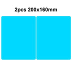 2/4Pcs Car Side Rearview Mirror Waterproof Anti-Fog Film Side Window Glass Film Can Protect Your Vision Driving on Rainy Days