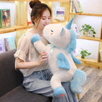 li 1pc 50cm Cute Unicorn Plush Toys for Kids Stuffed Animals Soft Doll Cartoon Unicorn Animal Horse High Quality Gift For Children