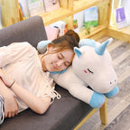li 1pc 50cm Cute Unicorn Plush Toys for Kids Stuffed Animals Soft Doll Cartoon Unicorn Animal Horse High Quality Gift For Children