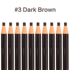 10pcs/set 5 Colors Available Eyebrow Pencil Shadows Cosmetics for Makeup Tint Waterproof Microblading Pen Eye Brow Natural Beauty