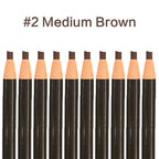 10pcs/set 5 Colors Available Eyebrow Pencil Shadows Cosmetics for Makeup Tint Waterproof Microblading Pen Eye Brow Natural Beauty