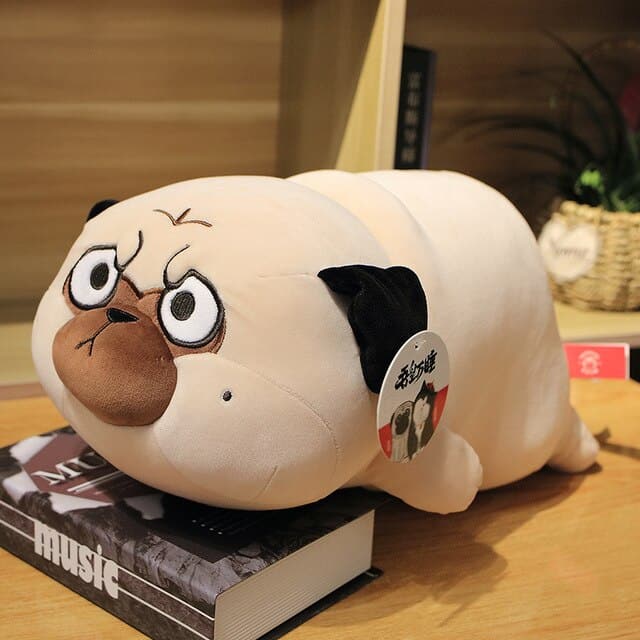 Cute Soft Despise Cat Plush Toy Fat Round Dog Doll Sleeping Pillow High Quality Bed Decor Birthday Gift for Kids