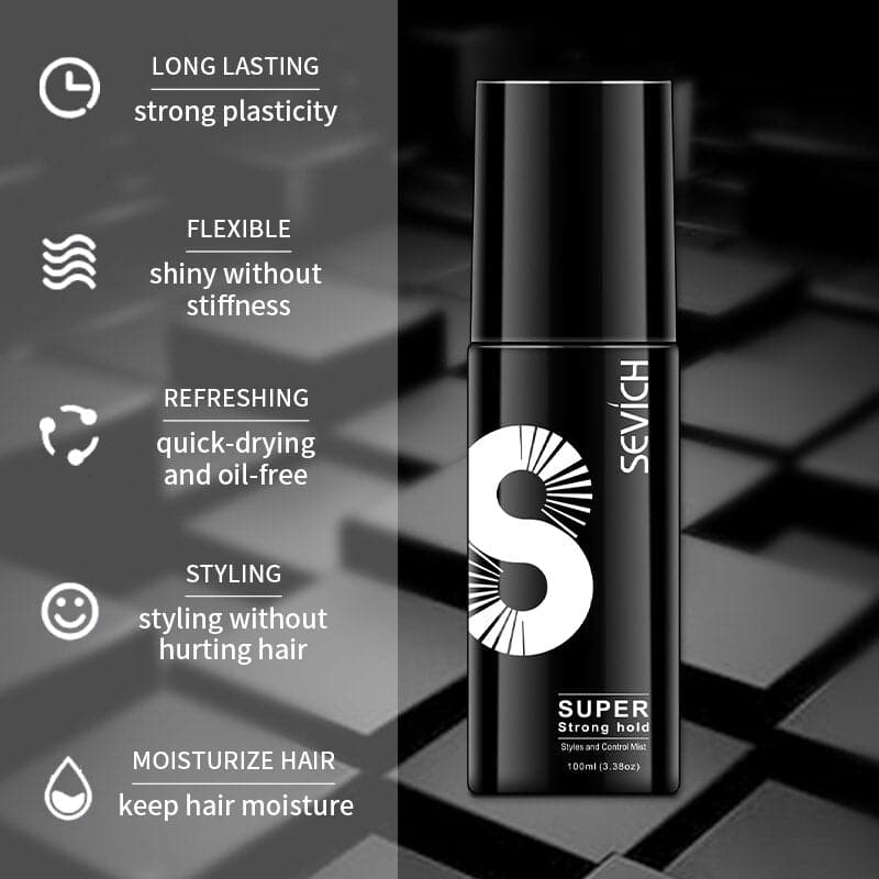 100ml Hair Holding Spray Hair Styling Finished Molding Long-lasting Keeping Hair Holding Liquid