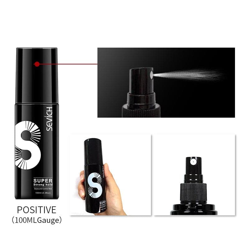 100ml Hair Holding Spray Hair Styling Finished Molding Long-lasting Keeping Hair Holding Liquid