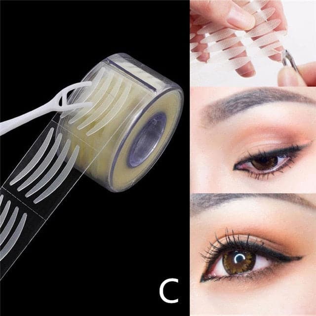 Cheap 600PCS Invisible Eyelid Sticker Lace Eye Lift Strips Double Eyelid Tape Adhesive Stickers Eye Tape Tools L/S Style