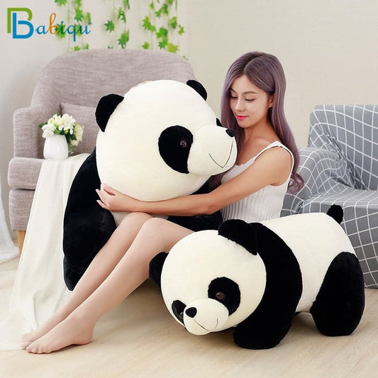 li Cute Baby Big Giant Panda Bear Plush Stuffed Animal Doll Animals Toy Pillow Cartoon Kawaii Dolls Girls Lover Gifts