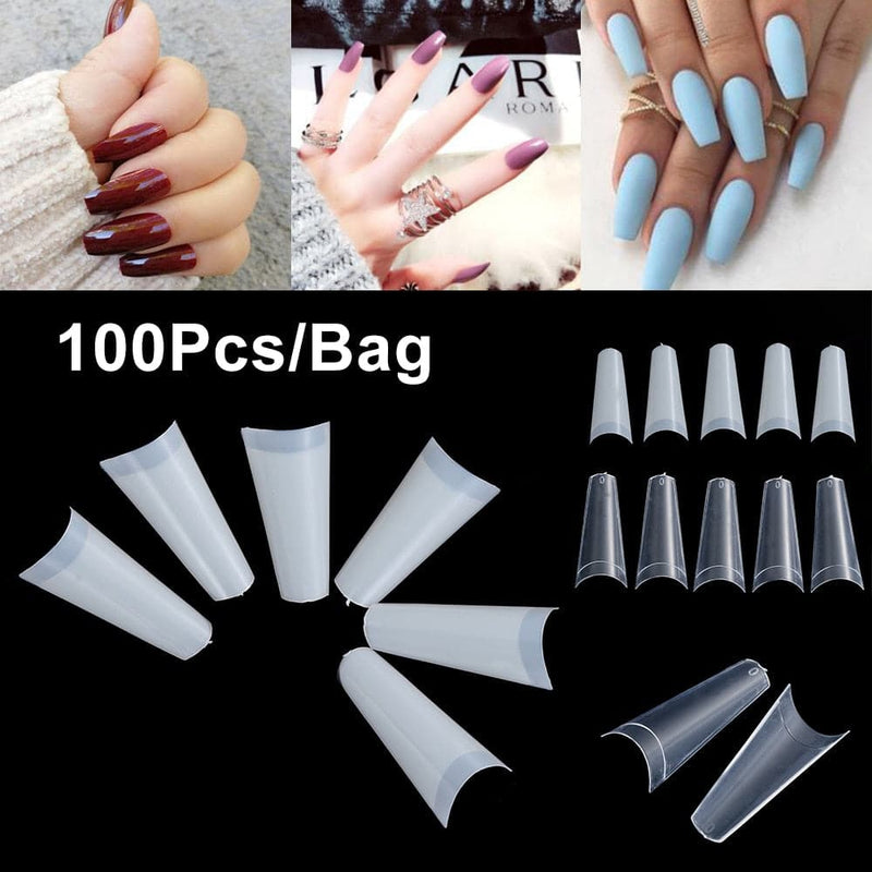 Full Cover Fake Nail Artificial Nails Art 100Pcs/box