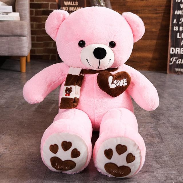Huggable 4 Colors Teddy Bear Stuffed Toys For Girlfriends Holiday Birthday Gift Home Decor