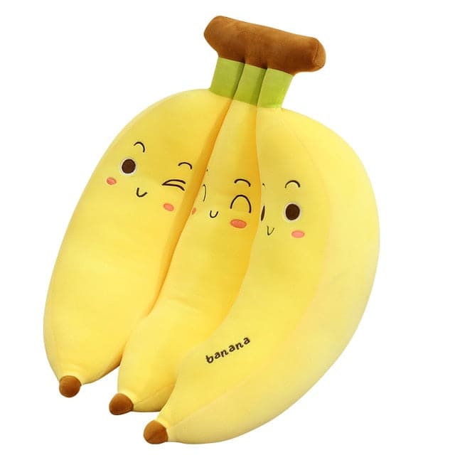 Cute Soft Banana Plush Pillow Sofa Cushion Baby Toy For Home Decor Holiday Birthday Gifts