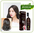 Hair Dye Color Shampoo Beauty Nourishes Long Lasting Care for Men Women Home Salon With Comb