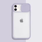Slide Camera Lens Protection Phone Cases For iPhone 12 Mini 11 Pro XS Max XR X 6 6S 7 8 Plus SE Matte PC Cover Case Fundas