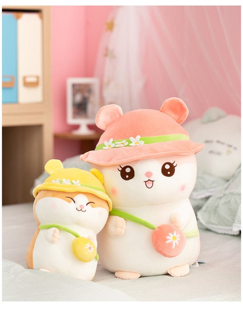 Cute Hamster Plush Toy Kid's Birthday Gift Soft Animals Doll Perfect Stuffed Toys Gift for Kids