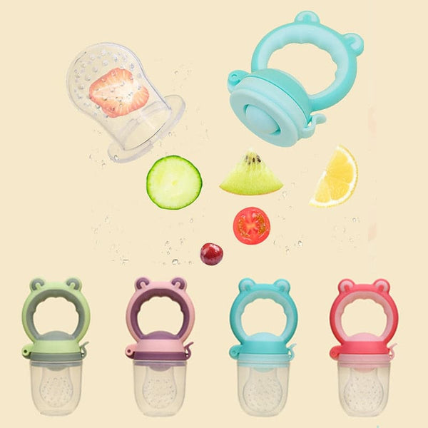 Baby Pacifier Fresh Food Nibbler Kids Fruit Feeder Nipples Feeding Baby Teat Pacifier Bottles