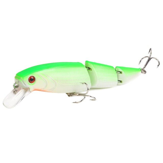 Multi Section Sea Bass Hard Fishing Lure 3D Fish Eyes 1PCS Crankbaits Minnow Fake Artificial Bait Suit For Fishing Carp Tackle