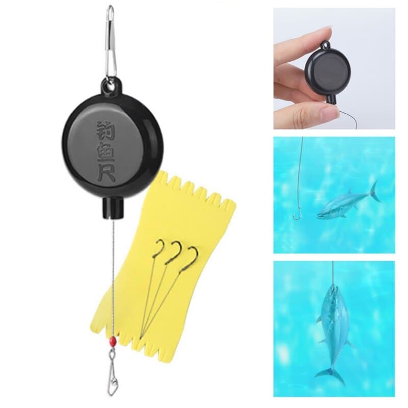 Portable Fishing Float Fishing Accessories Fast Fishing Automatic Fish Ruler Device Hot