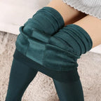 Trend Knitting Casual Winter New High Elastic Thicken Lady's Leggings Warm Pants Skinny Pants For Women