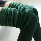 Trend Knitting Casual Winter New High Elastic Thicken Lady's Leggings Warm Pants Skinny Pants For Women