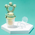 Baby Teether Nipple Fresh Fruit Food Vegetable Bite Bag Pacifier Safe Eat Silicone Feeder Supplement Oral Care Bottle Teat