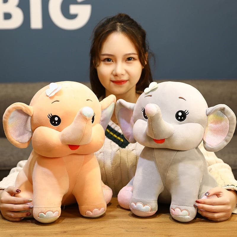 Cute Plush Elephant Doll Animals Funny Stuffed Toys Soft Hug Pillow Creative Gifts