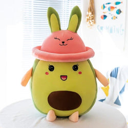 Cute Avocado Plush Toys Sofa Cushion Cartoon Fruit Stuffed Doll For Kids Children Friends Gifts Home Decor