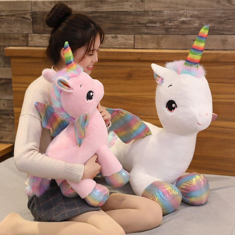 Mythical Unicorn Plush Toys Cartoon Animal Baby Pillows