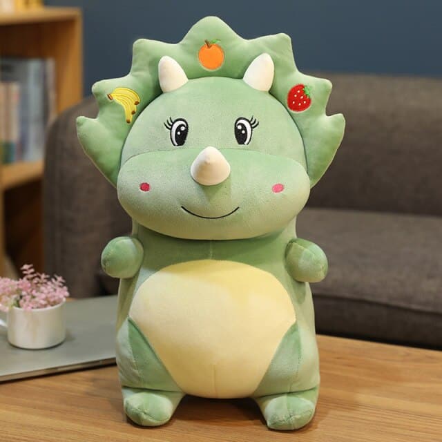 Lovely Soft Triceratops Stegosaurus Plush Toy Dinosaur Doll Stuffed Toys For Kids Children Gifts