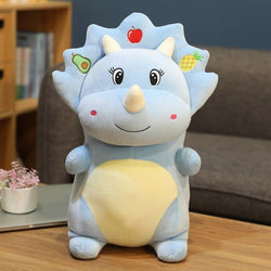 Lovely Soft Triceratops Stegosaurus Plush Toy Dinosaur Doll Stuffed Toys For Kids Children Gifts