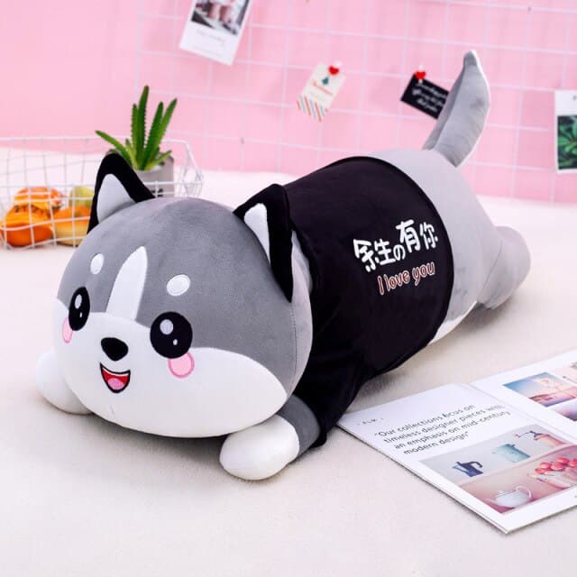 Animal Doll Husky Plush Toys Kids Stuffed Toy Home Decor Friends Gift