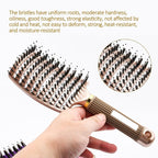 Girls Hair Scalp Massage Comb Curly Detangle Hair Brush