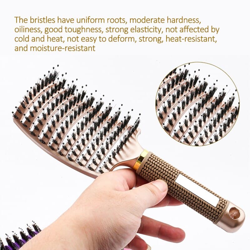 Girls Hair Scalp Massage Comb Curly Detangle Hair Brush