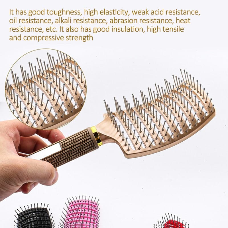 Girls Hair Scalp Massage Comb Curly Detangle Hair Brush