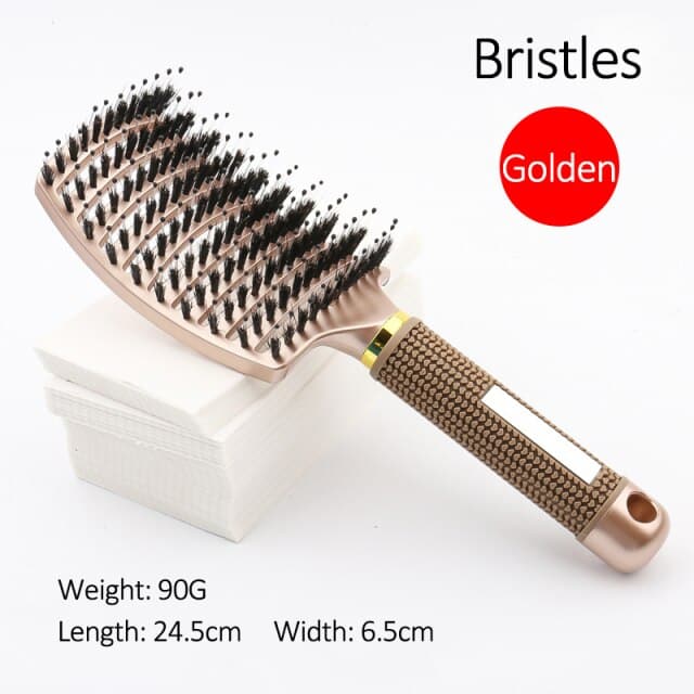 Girls Hair Scalp Massage Comb Curly Detangle Hair Brush