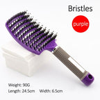 Girls Hair Scalp Massage Comb Curly Detangle Hair Brush