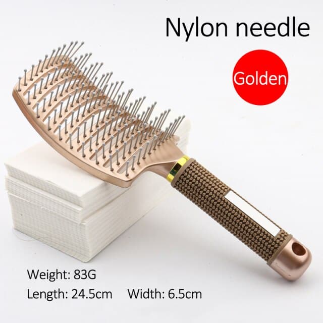 Girls Hair Scalp Massage Comb Curly Detangle Hair Brush