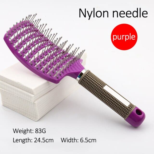 Girls Hair Scalp Massage Comb Curly Detangle Hair Brush