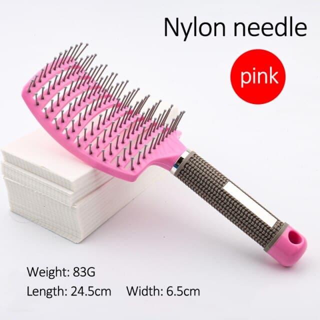 Girls Hair Scalp Massage Comb Curly Detangle Hair Brush