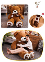 Huggable 4 Colors Teddy Bear Stuffed Toys For Girlfriends Holiday Birthday Gift Home Decor