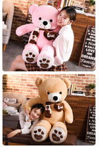 Huggable 4 Colors Teddy Bear Stuffed Toys For Girlfriends Holiday Birthday Gift Home Decor