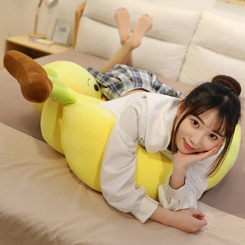 Cute Soft Banana Plush Pillow Sofa Cushion Baby Toy For Home Decor Holiday Birthday Gifts