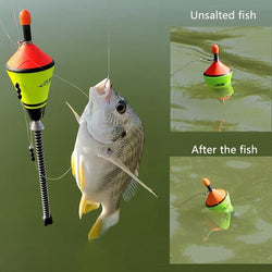 1Pcs Portable Automatic illuminate Fishing Float Fishing Accessories Fast Fishing Artifact Fishing Float Device Hot