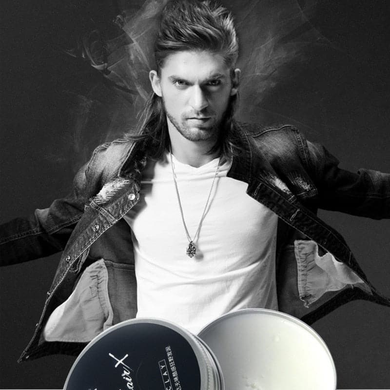 Fashion Matte Finished Hair Styling Clay Daily Use Mens Hair Clay High Strong Hold Low Shine Hair Styling Wax For Men