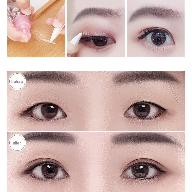 Big Eyes Make Up Eyelid Sticker Double Eyelid Tape Fold Self Adhesive Stickers 360Pcs/Box