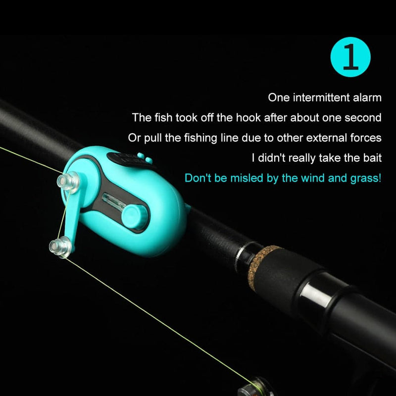Fishing Fish Bite Alarm Electronic Buzzer Fishing Rod Loud LED Light Indicator LED Light Fish Line Gear Alert Tackle Tools