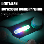 Fishing Fish Bite Alarm Electronic Buzzer Fishing Rod Loud LED Light Indicator LED Light Fish Line Gear Alert Tackle Tools