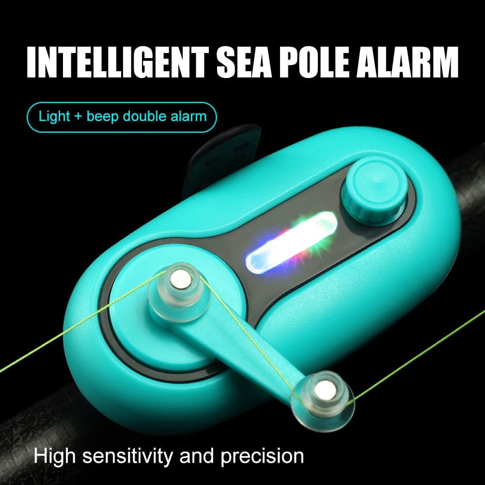 Fishing Fish Bite Alarm Electronic Buzzer Fishing Rod Loud LED Light Indicator LED Light Fish Line Gear Alert Tackle Tools