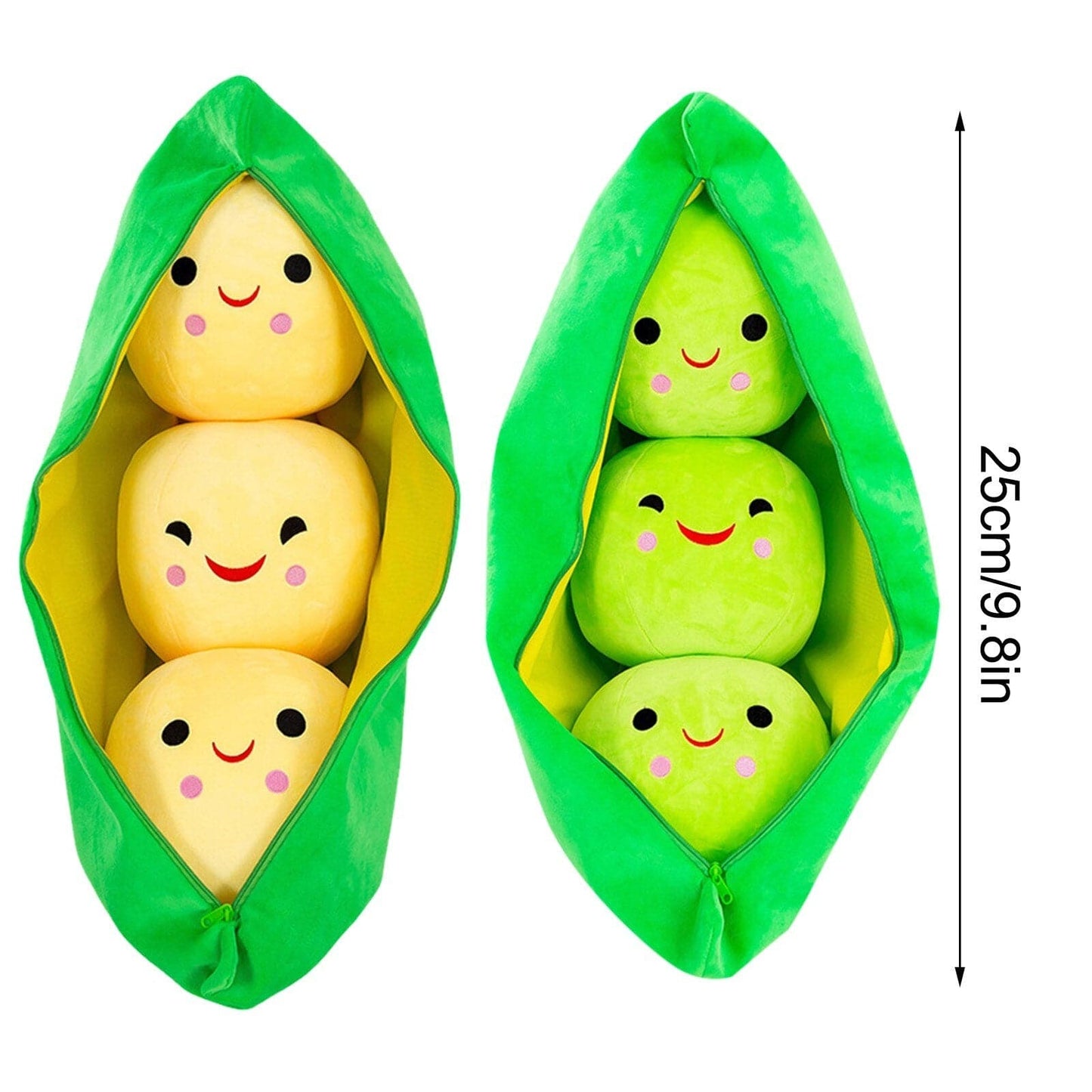 Room Decor Pod Plush Toy Cute Filled Plant Doll For Kids and Girlfriends Holiday Gifts