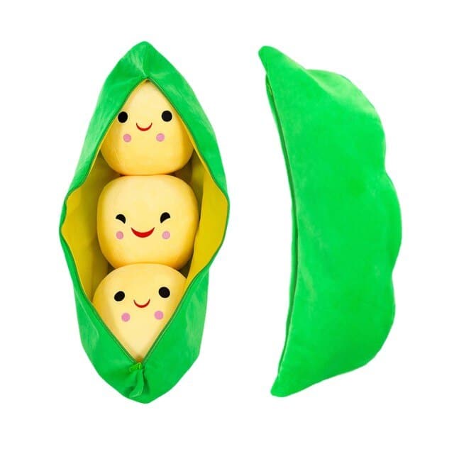 Room Decor Pod Plush Toy Cute Filled Plant Doll For Kids and Girlfriends Holiday Gifts