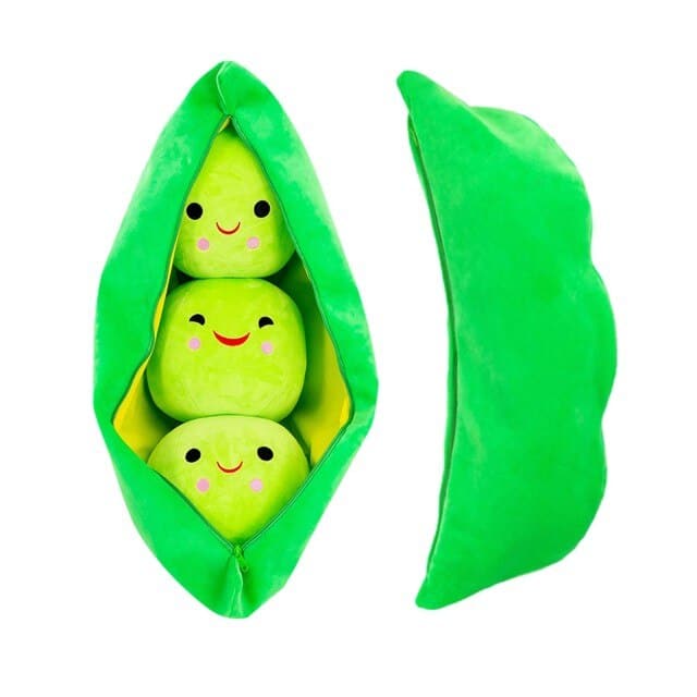 Room Decor Pod Plush Toy Cute Filled Plant Doll For Kids and Girlfriends Holiday Gifts