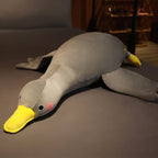 Giant Fluffy Goose Plush Toys Sleep Pillow Big Duck Stuffed Toys for Kids Home Bedroom Decorative